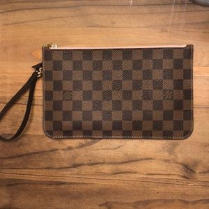 Louis Vuitton Neverfull Pochette Rose Ballerine